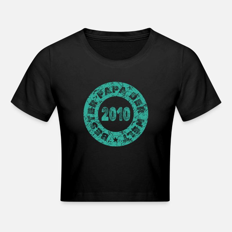 2010 - Crop top - noir