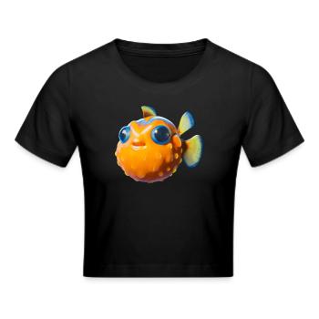 Poisson-globe sucré - Crop top - noir - Devant - Marisol (170cm)