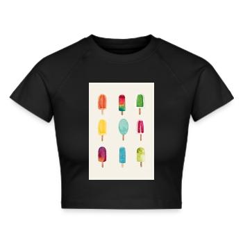 Amour de glace - Crop top - noir - Devant - Marisol (170cm)