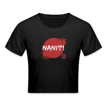 Anime Manga Citation Geek de la culture pop japonaise - Crop top - noir - Devant - Marisol (170cm)