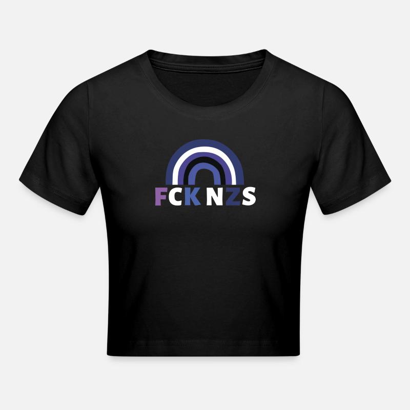 FCK NZS - Crop top - noir