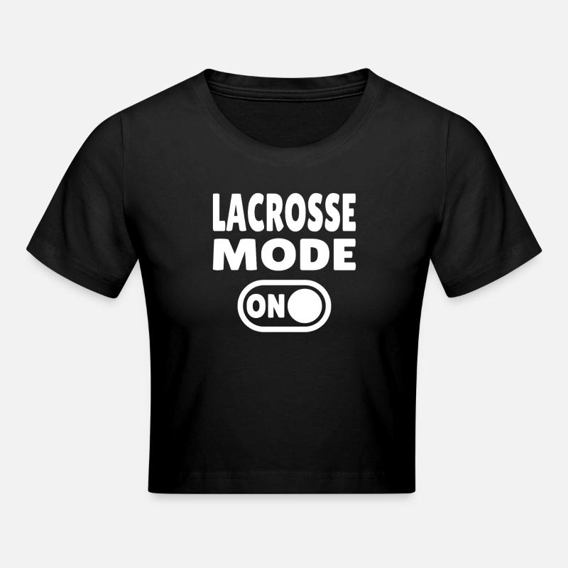 Mode crosse activé - Crop top - noir