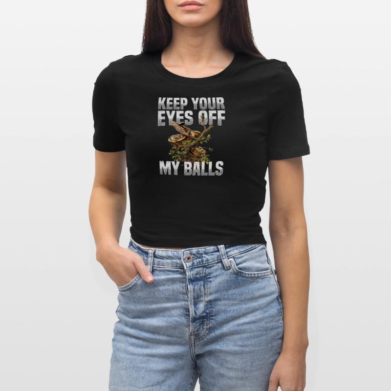 Python roi Serpents Amateurs de terrarium Python Crop top