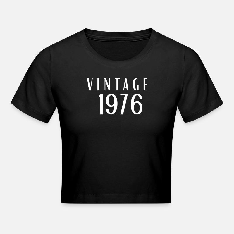 VINTAGE 1976 - L'Édition Noire - Crop top - noir