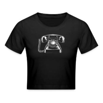 téléphone - Crop top - noir - Devant - Marisol (170cm)