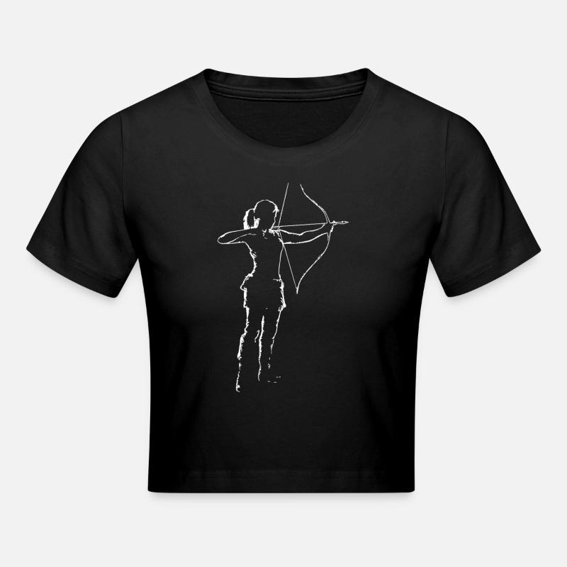 Tir à l’arc Tir à l’arc - Crop top - noir