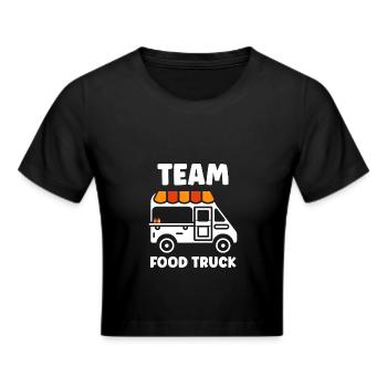 Food truck - Crop top - noir - Devant - Marisol (170cm)