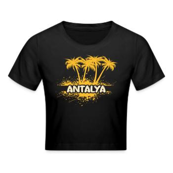 Antalya comme une fête - Crop top - noir - Devant - Marisol (170cm)