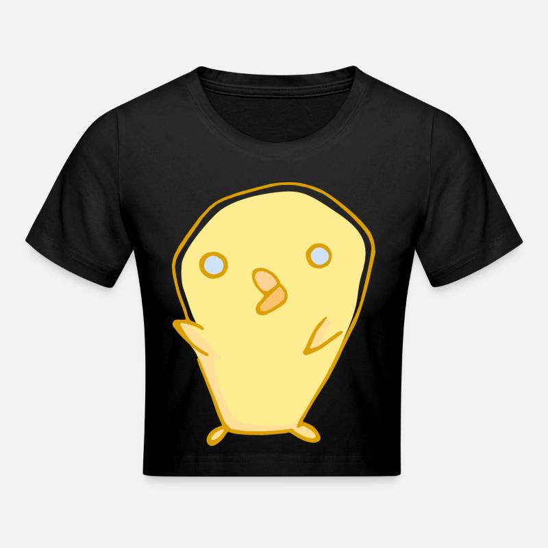Mignon petit canard - Crop top - noir