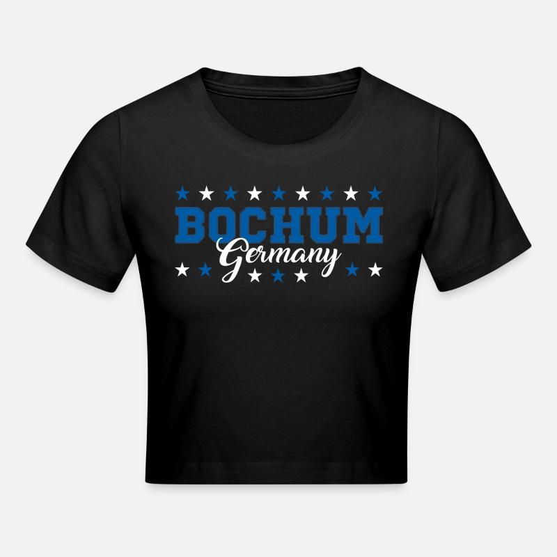 Bochum1 - Crop top - noir