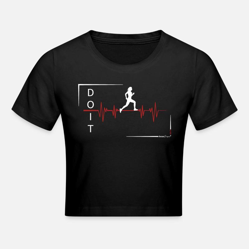 Pulse - Coureur - Crop top - noir