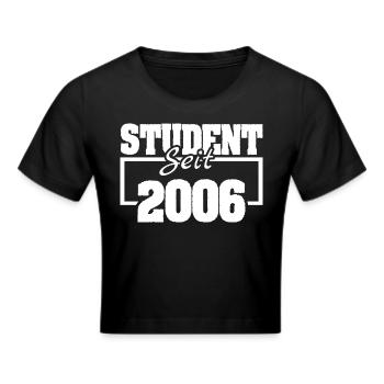 Student 2006 - Cropped T-Shirt - black - Front - Marisol (170cm)