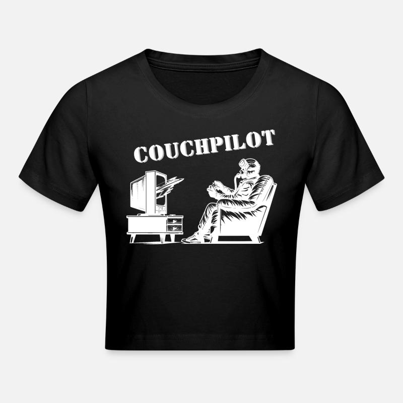 Couchpilot - Crop top - noir