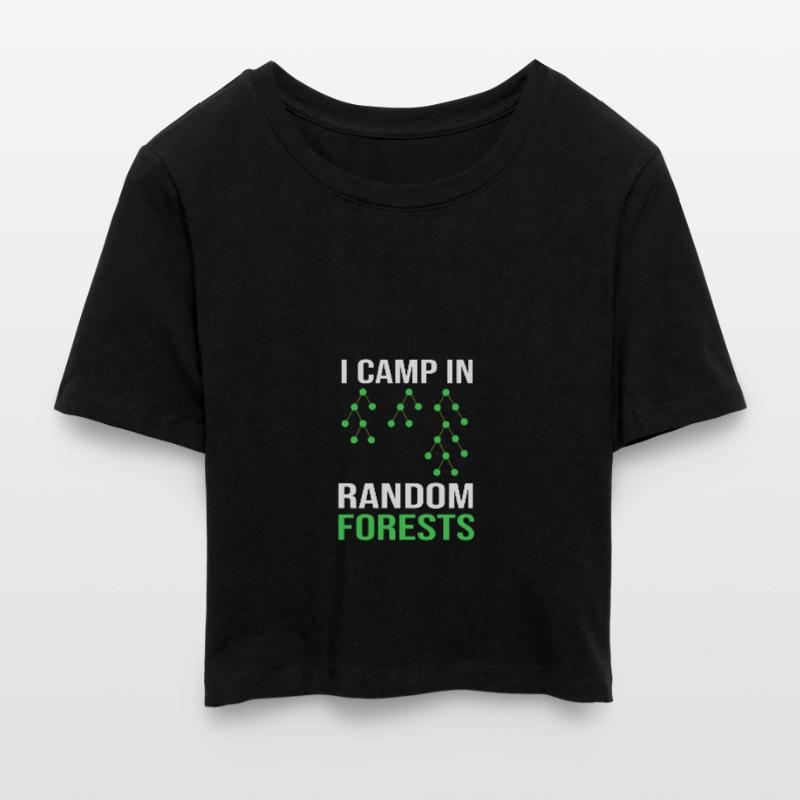 Programmer Coder GPT Cropped T-Shirt