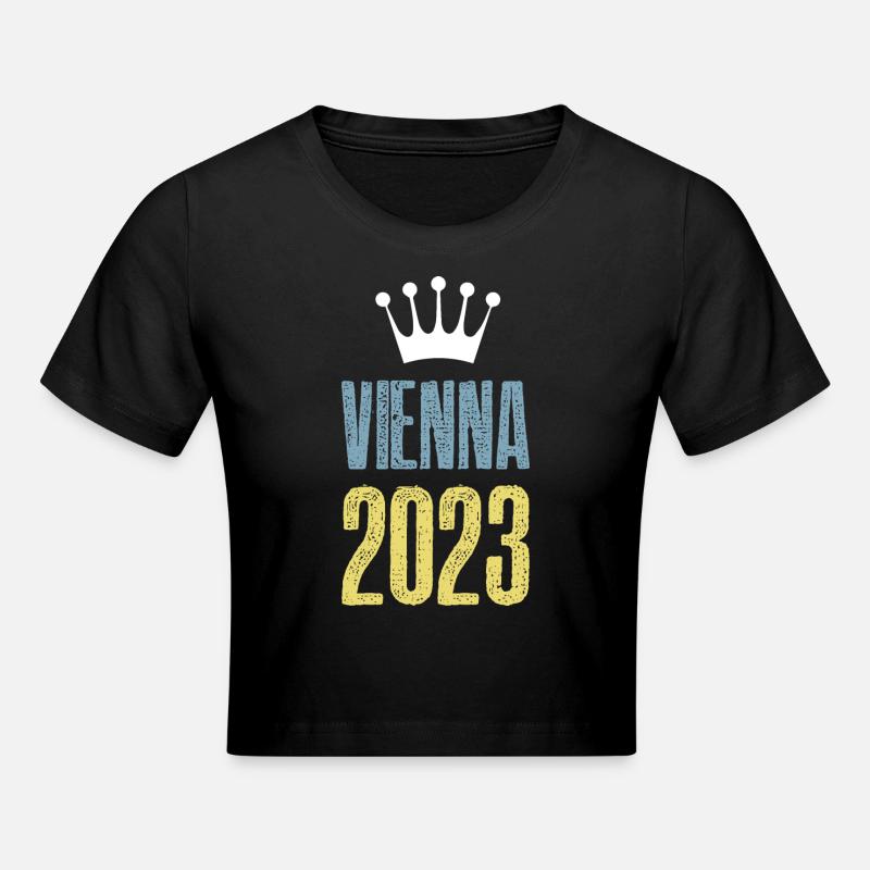 Vienne 2023 Wien Krone - Crop top - noir