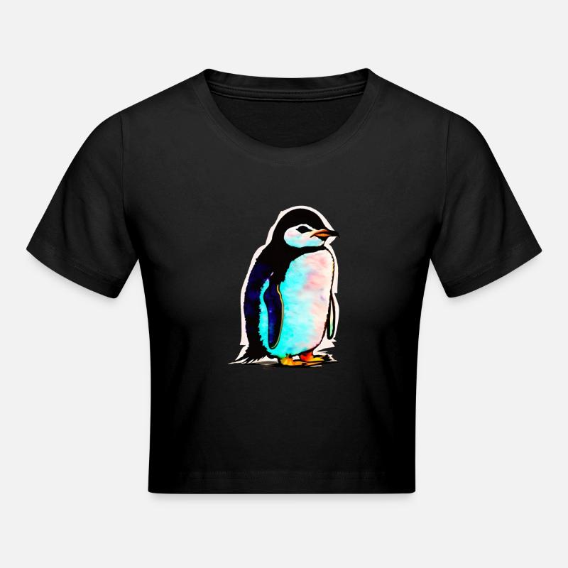 Pingouin - Crop top - noir