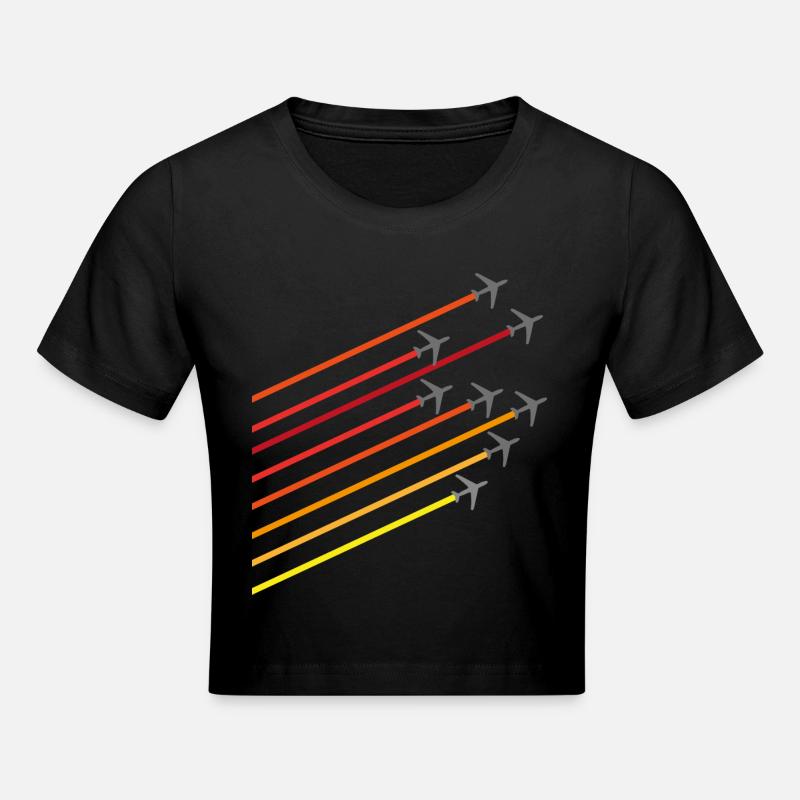 fliegen - Crop top - noir