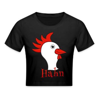 Chemise partenaire Coq - Crop top - noir - Devant - Marisol (170cm)