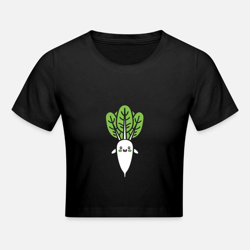 Endive - Crop top - noir