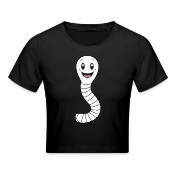 vers de terre - Crop top - noir - Devant - Marisol (170cm)