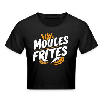 Moules frites - Crop top - noir - Devant - Marisol (170cm)