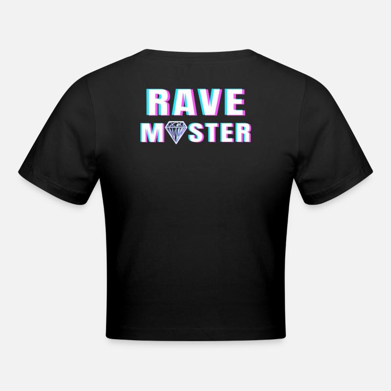 MAÎTRE DE LA RAFE - Crop top - noir