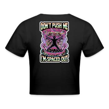 Ne me pousse pas - Crop top - noir - Dos - Marisol (170cm)