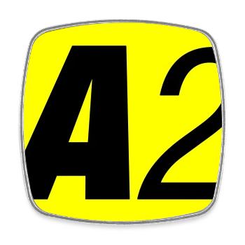Jga 2026 Bachelor Party - Square fridge magnet - white - Front