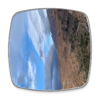 صورة لحضارة البربر - Viereckiger Kühlschrankmagnet - Weiß - Vorne