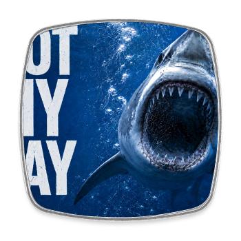 Hai Not My Day - Square fridge magnet - white - Front