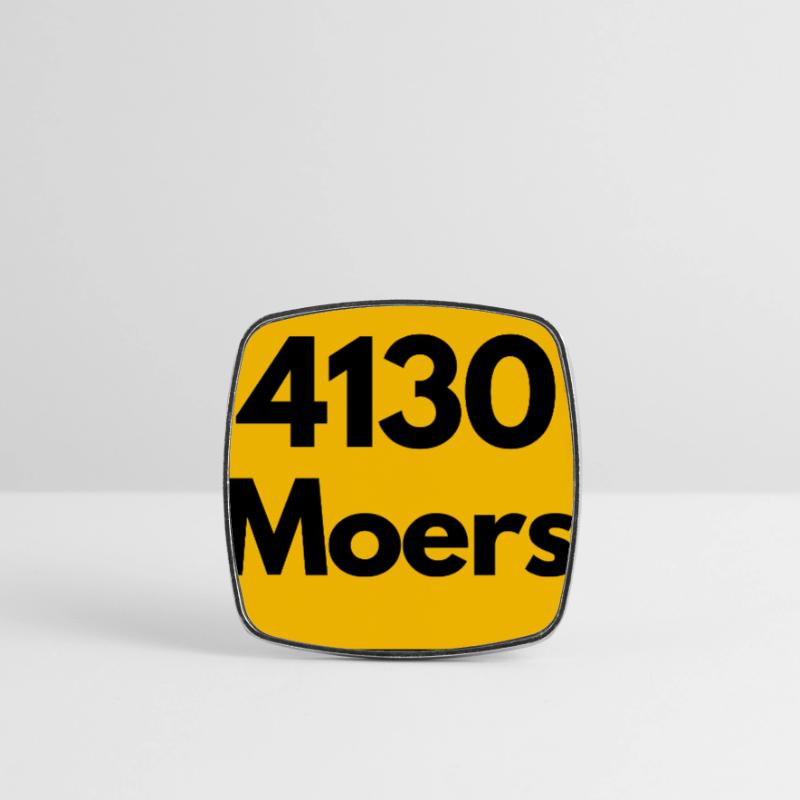 OLD POSTCODE POSTCODE RETRO 4130 MOERS NIEDERRHEIN Square fridge magnet