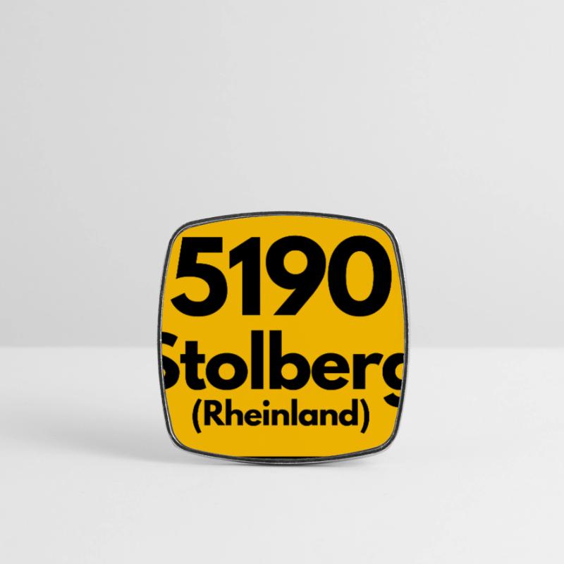 OLD POSTCODE ZIP CODE 5190 STOLBERG (RHINELAND) Square fridge magnet