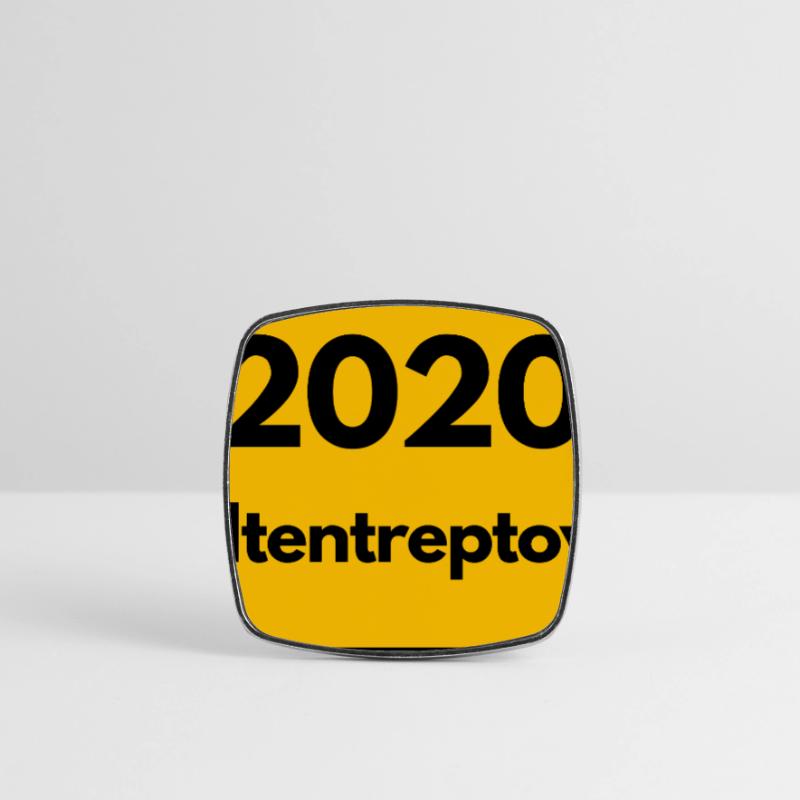 OLD POSTCODE ZIP CODE RETRO 2020 ALTENTREPTOW Square fridge magnet