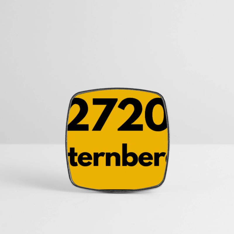 OLD POSTCODE POSTCODE RETRO 2620 BÜTZOW HEIMAT Square fridge magnet