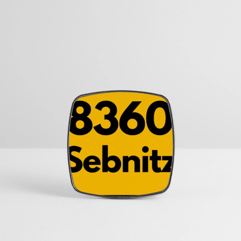 8360 SAXONY 01855 SEBNITZ OLD POSTCODE ZIP CODE Square fridge magnet