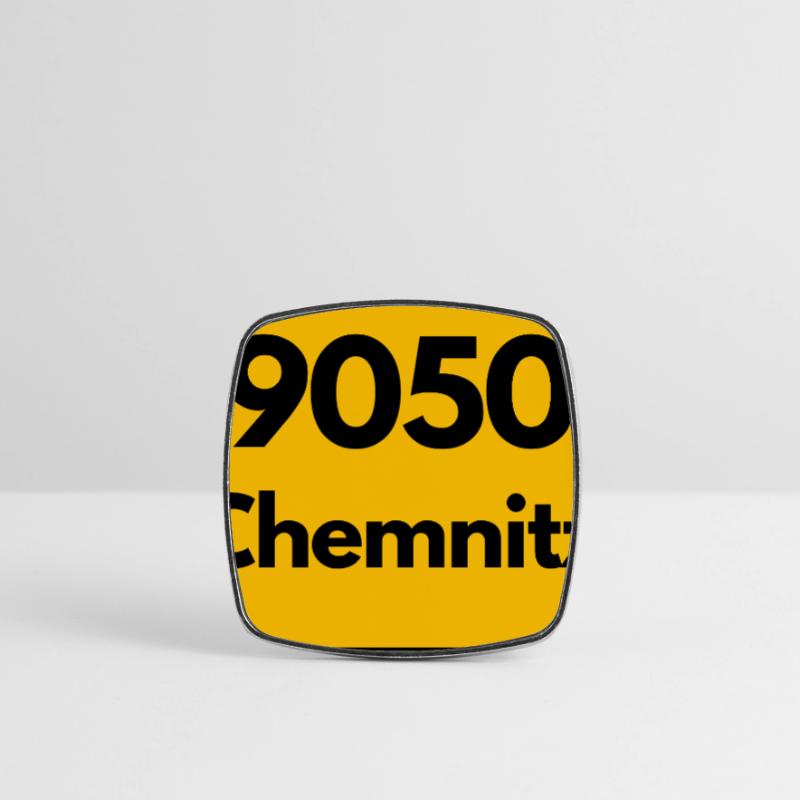 9050 CODE POSTAL SAXE CHEMNITZ ANCIEN CODE POSTAL ÉTAT FÉDÉRAL Magnet carré