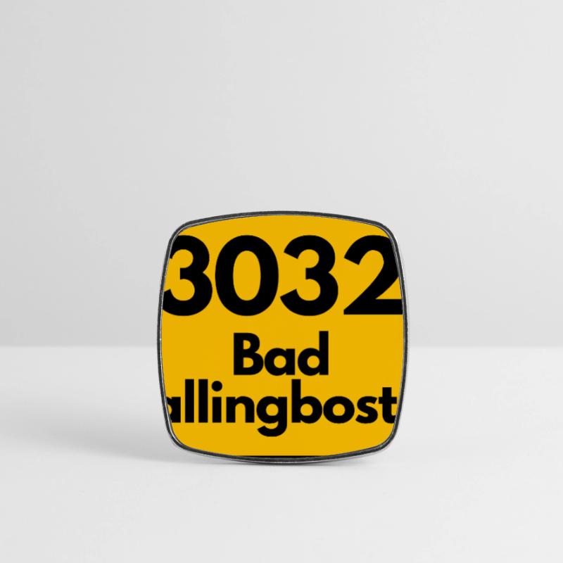 OLD POSTCODE 3032 ZIP 29683 BAD FALLINGBOSTEL Square fridge magnet