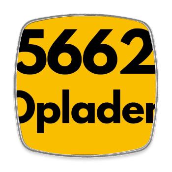 OLD POSTCODE 5662 ZIP 51379 OPLADEN NRW - Square fridge magnet - white - Front