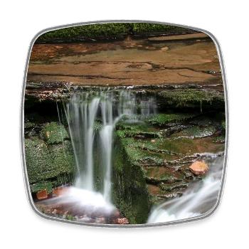 MONBACH IN THE NORTHERN BLACK FOREST - Square fridge magnet - white - Front