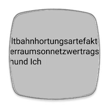 Kryptische Textmuster Grau Neon - Viereckiger Kühlschrankmagnet - Weiß - Vorne