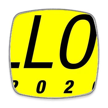 Mallorca 2026 Mallorca Holiday - Square fridge magnet - white - Front