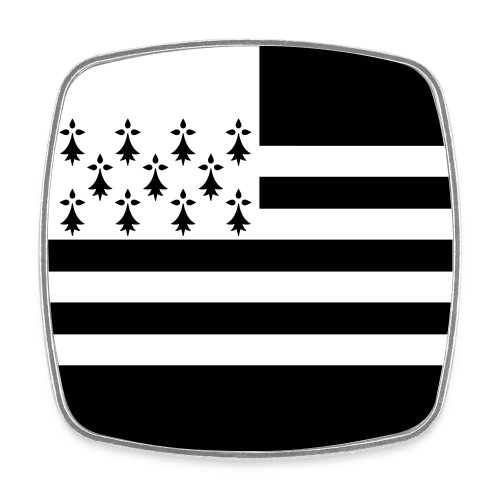 Drapeau breton - Magnet carré
