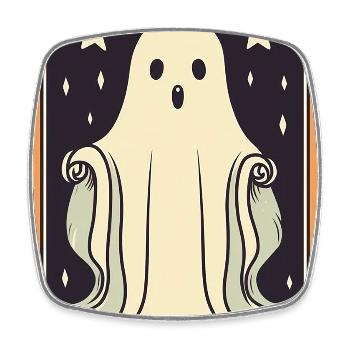 Tarot Geist Karte - Viereckiger Kühlschrankmagnet - Weiß - Vorne