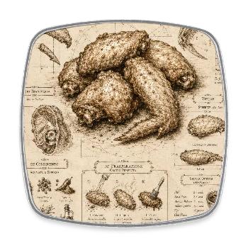 Vintage Tubers Anatomy Diagram - Square fridge magnet - white - Front