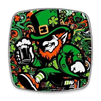 Leprechaun Ireland - Square fridge magnet - white - Front