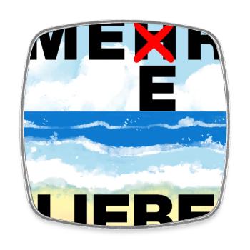 MEERLIEBE, MEER, URLAUB, FERNWEH, SONNE, URLAUB - Viereckiger Kühlschrankmagnet - Weiß - Vorne