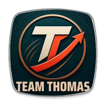 Team Thomas Familienname Teamname Unternehmensname - Viereckiger Kühlschrankmagnet - Weiß - Vorne