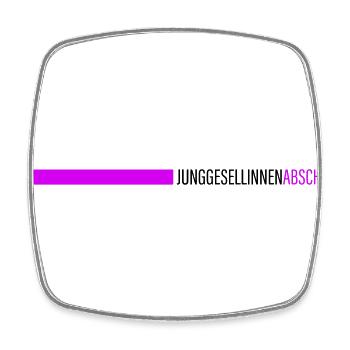 Junggesellinnenabschied Jga Mädels - Viereckiger Kühlschrankmagnet - Weiß - Vorne