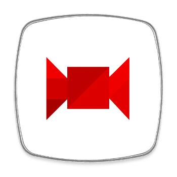 Bonbon - Tangram - Viereckiger Kühlschrankmagnet - Weiß - Vorne
