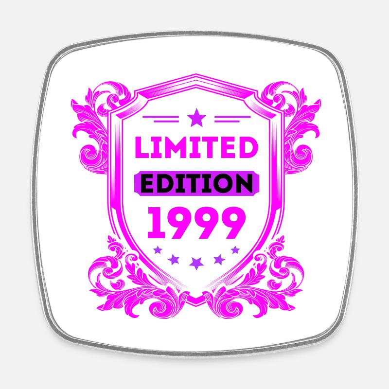 1999 - Square fridge magnet - white